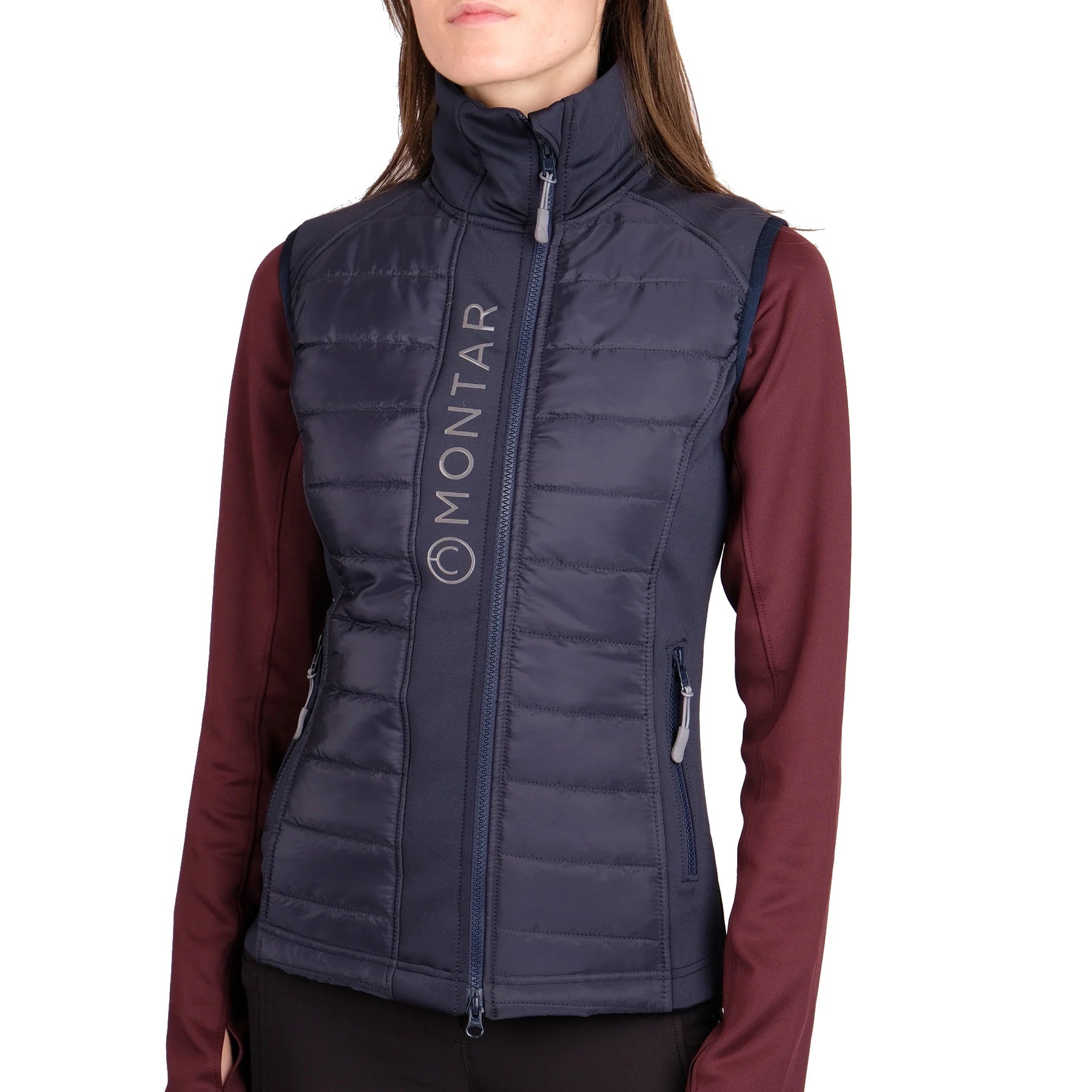 Montar Emma Softshell Body Warmer, Navy