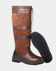 Dubarry Ireland Galway Ladies Waterproof Leather Country Boot in Walnut