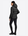 RG Nylon Quilted Hooded Puffer Jacket