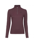 Cavallo CavalDarsha 1/4 Zip Training Shirt, Plum