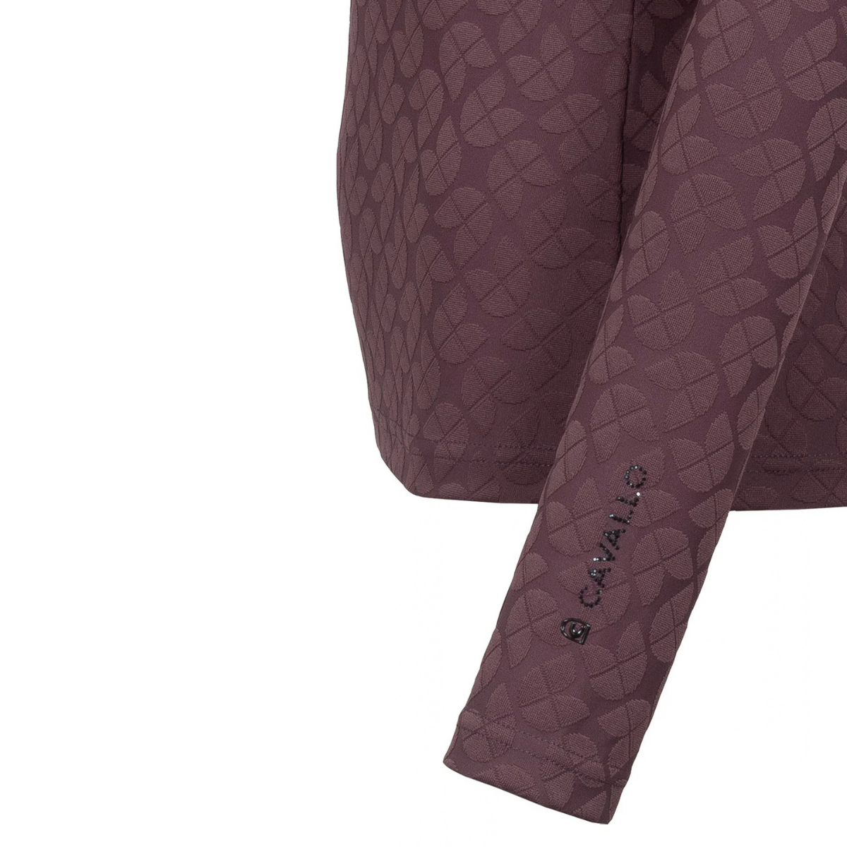 Cavallo CavalDarsha 1/4 Zip Training Shirt, Plum