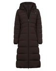 Cavallo CavalDeni Ladies Long Winter Coat, Café Noir