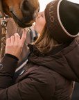 Cavallo CavalDeni Ladies Long Winter Coat, Café Noir