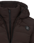 Cavallo CavalDeni Ladies Long Winter Coat, Café Noir