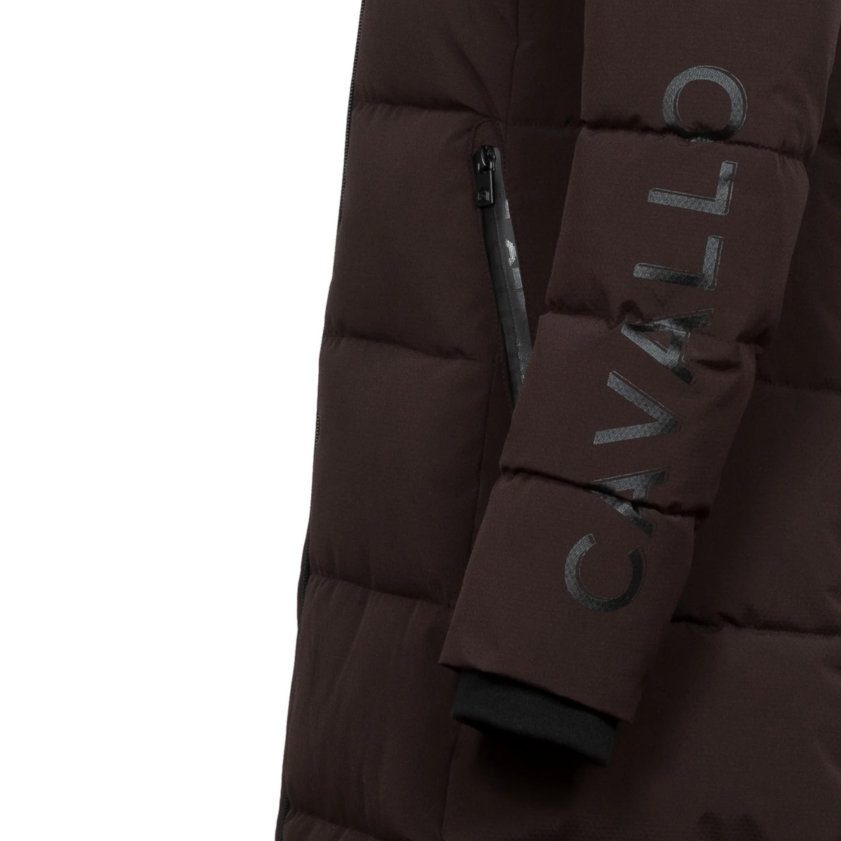 Cavallo CavalDeni Ladies Long Winter Coat, Café Noir