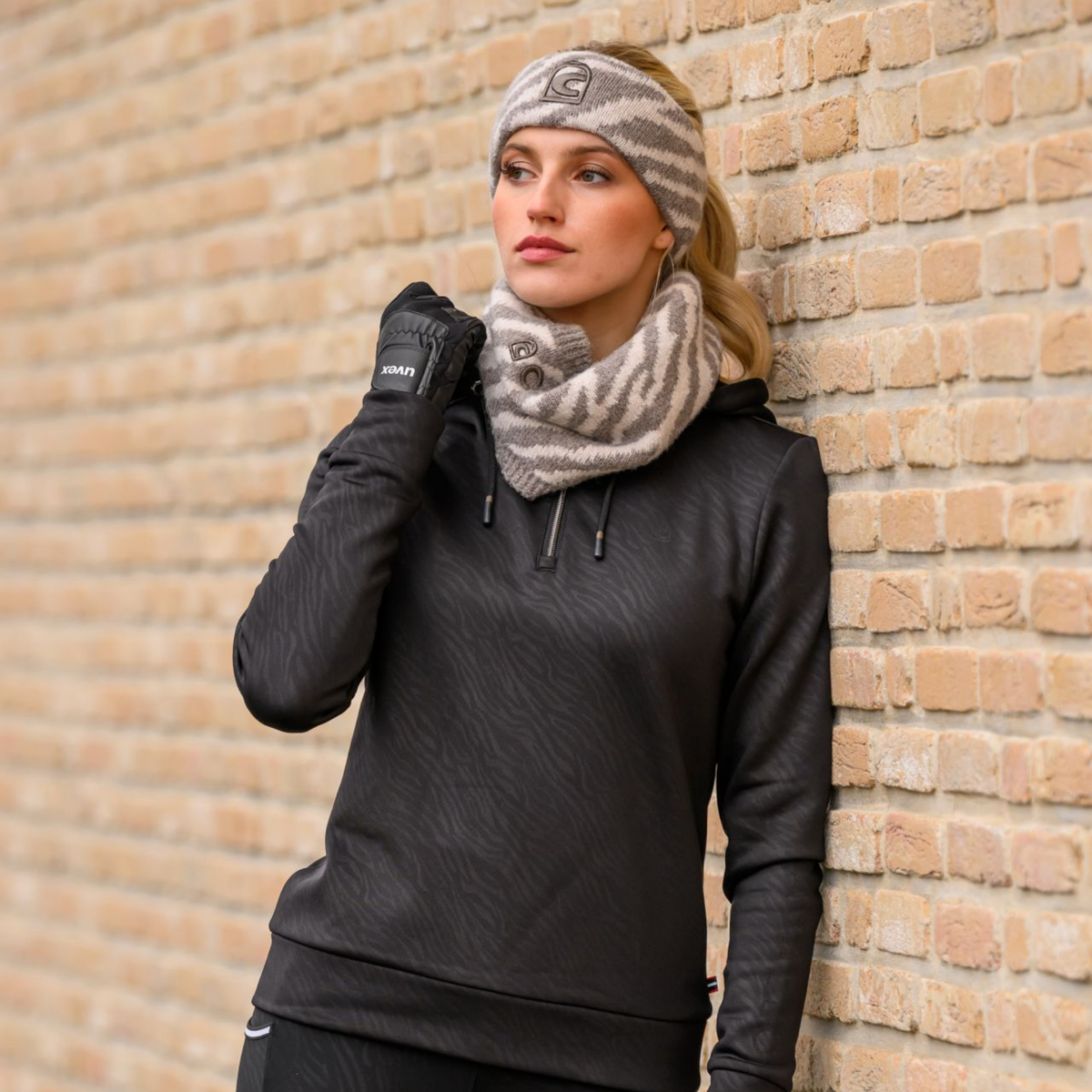 Cavallo CavalDove Ladies Headband, Sand Latté