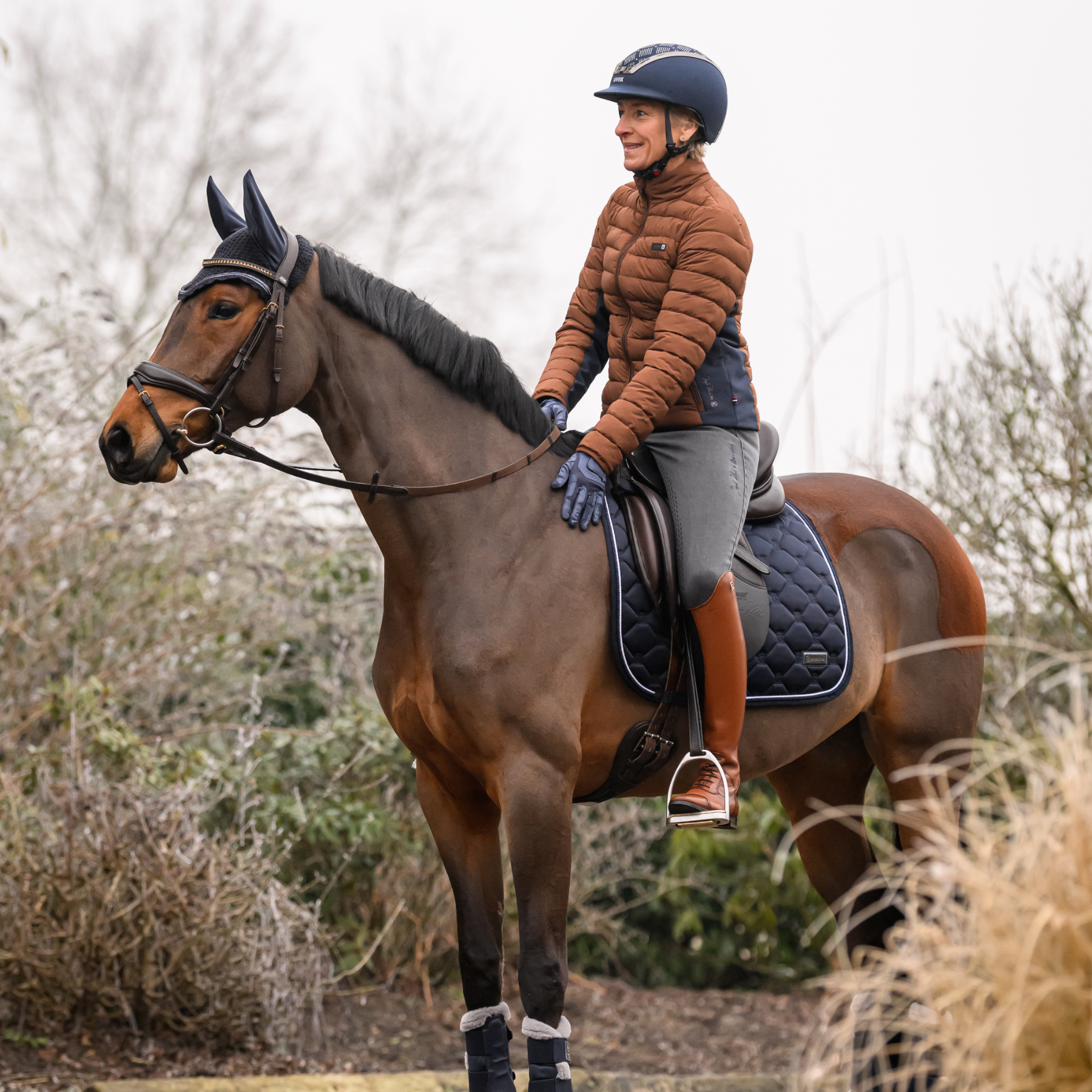 Cavallo CavalKora Ladies Jacket, Tobacco