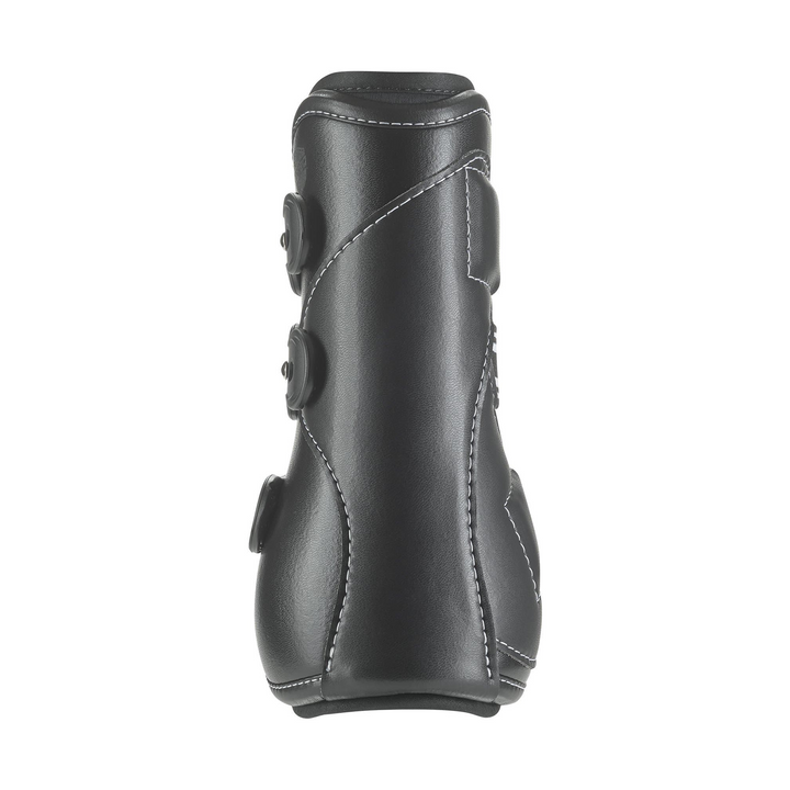 Equifit D-Teq Front Boot with ImpacTeq Liner, Black w/ Navy Binder