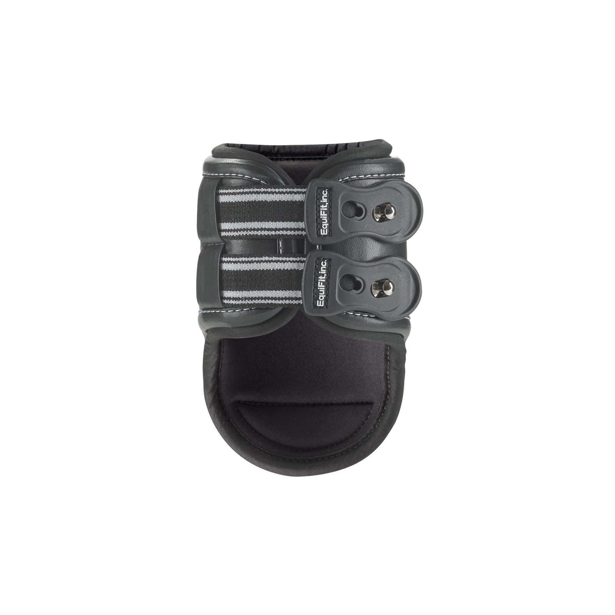 Equifit D-Teq Hind Boot with ImpacTeq Liner, Black w/ Navy Binder