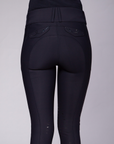 Schockemohle Darleen Ladies Knee Grip Breeches, Dark Blue