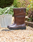 Dubarry Ireland Kildare Ladies Mid-height Country Boot in Walnut