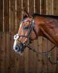 Dy'on Fig 8 Noseband Bridle, Brown, Working By Dy'on