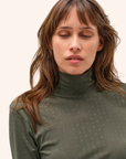Dada Calder Ladies Long Sleeve Riding T-Shirt, Green