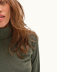 Dada Calder Ladies Long Sleeve Riding T-Shirt, Green