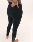 Dada Sport Gerry Ladies Knee Grip Breeches, Navy