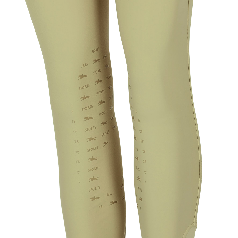 Schockemohle Darleen Classic Ladies Knee Grip Breeches, Tan