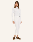 Dada Sport Opale Ladies Long Sleeve Competition Shirt, White