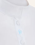 Dada Sport Opale Ladies Long Sleeve Competition Shirt, White