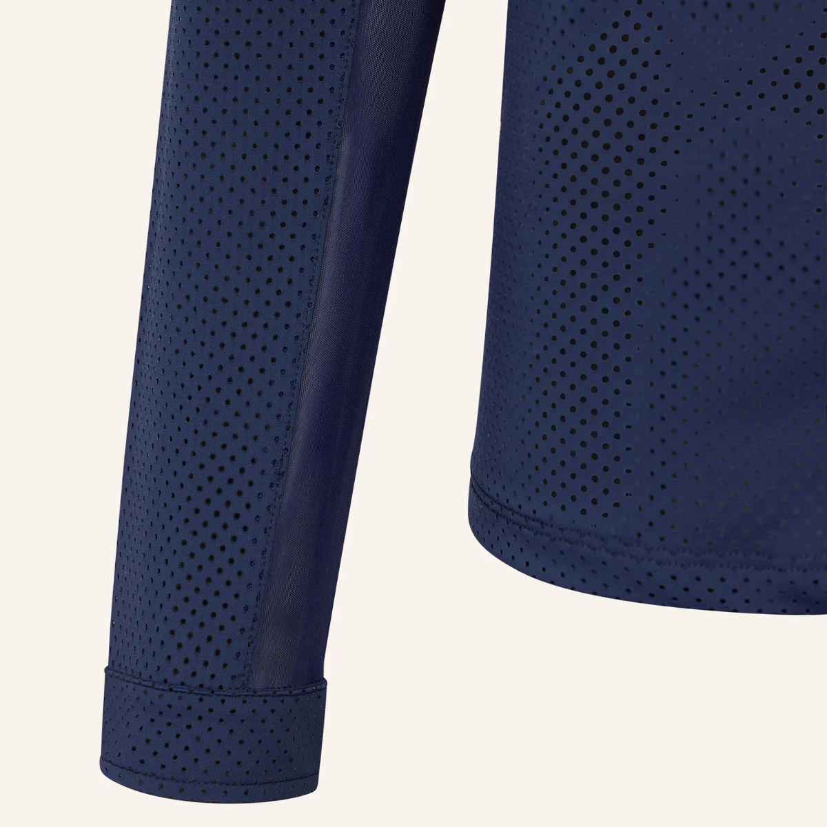 Dada Sport Pablito Perforated Ladies Long Sleeve Training Shirt, Dark Baltique