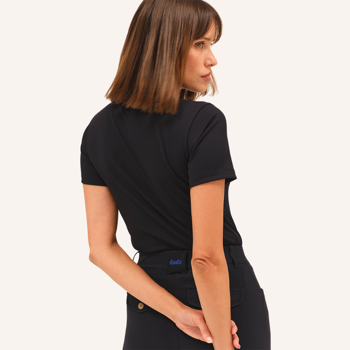 Dada Sport Berlin Ladies Short Sleeve Training Shirt, Marine