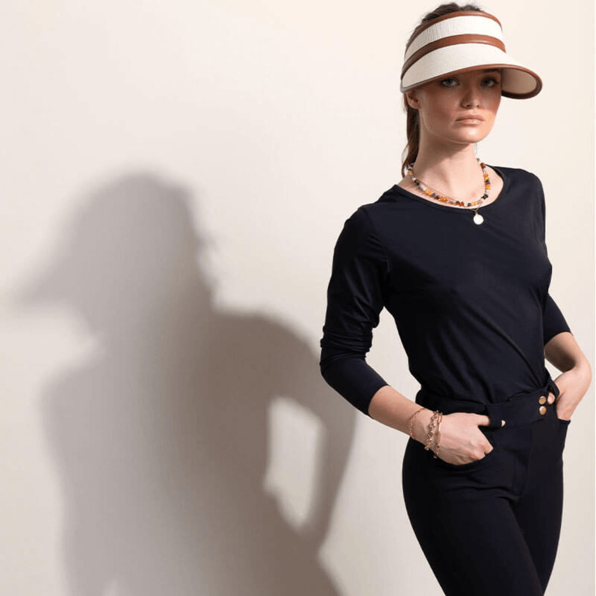 Dada Sport Betty Ladies Long Sleeve Training Shirt, Black