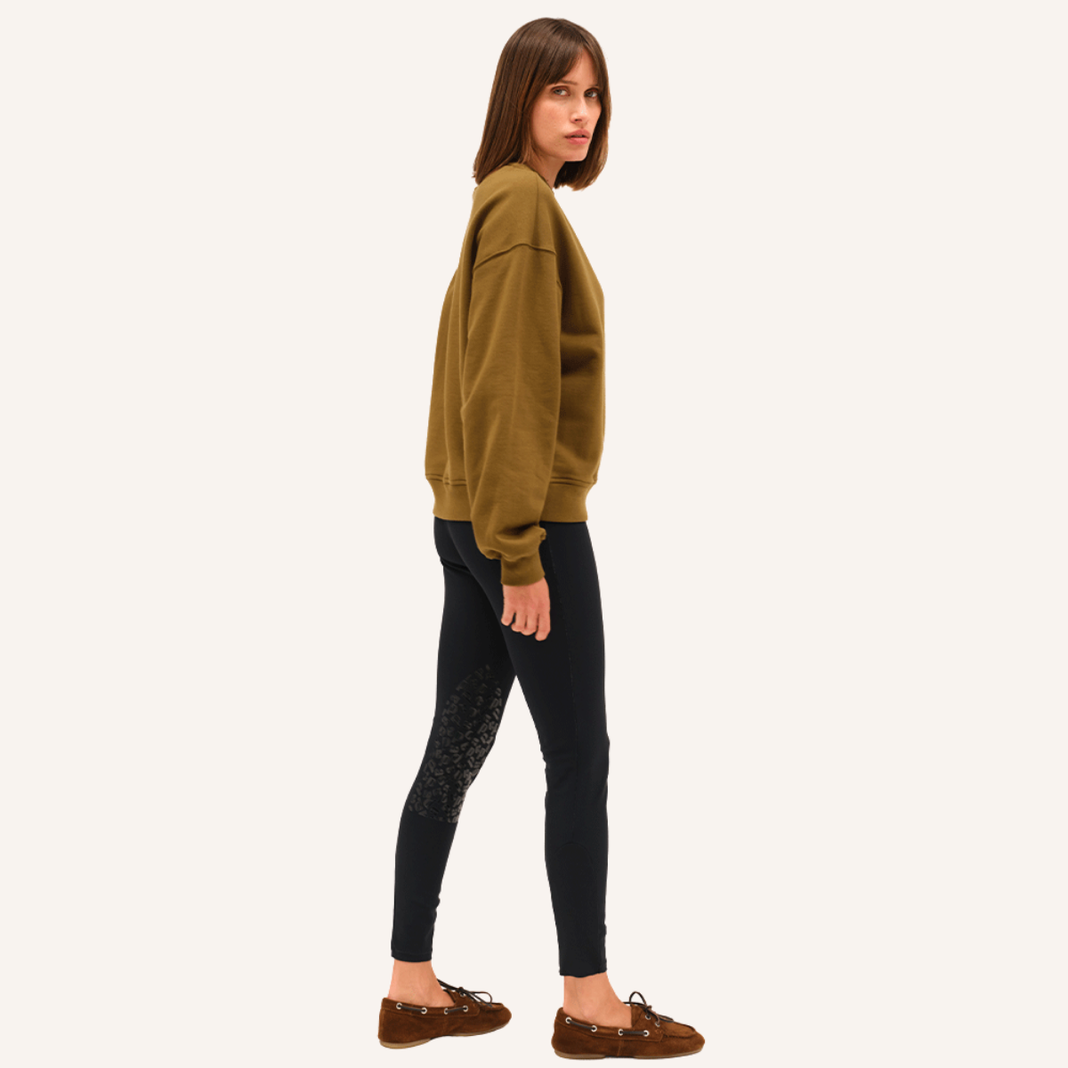 Dada Sport Birman Ladies Cotton Sweatshirt, Amber Gold