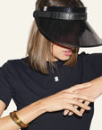 Dada Sport Dahlia Lifestyle Visor, Black