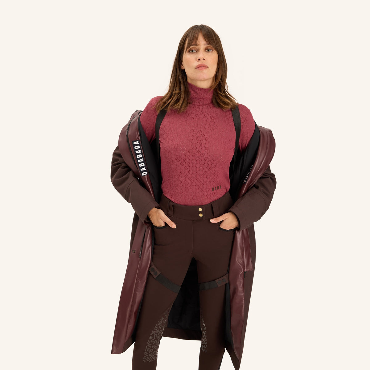 Dada Sport Delgado Ladies Winter Parka, Brown