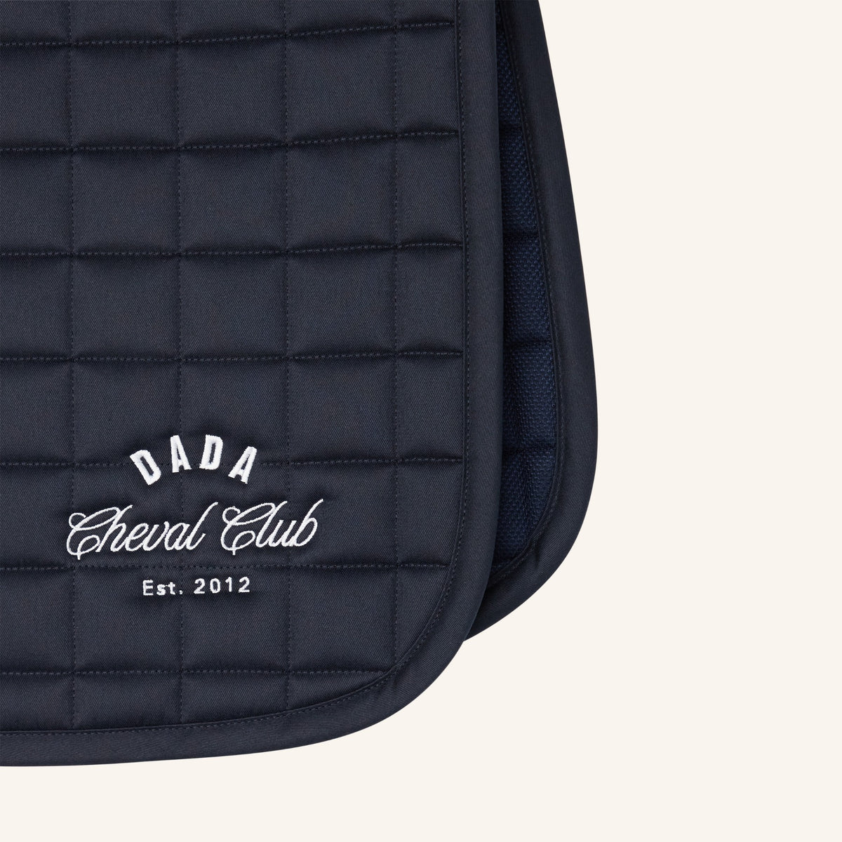 Dada Sport Deuxcatsix Cheval Club Saddle Pad, Navy