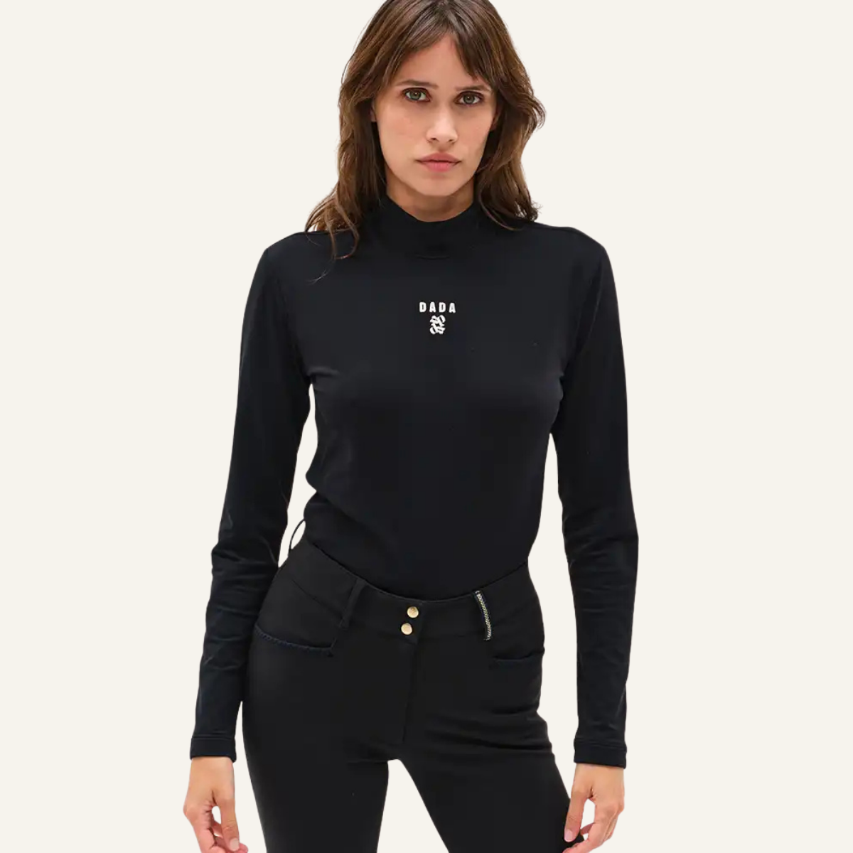 Dada Sport Ernest Ladies Long Sleeve T-Shirt, Black