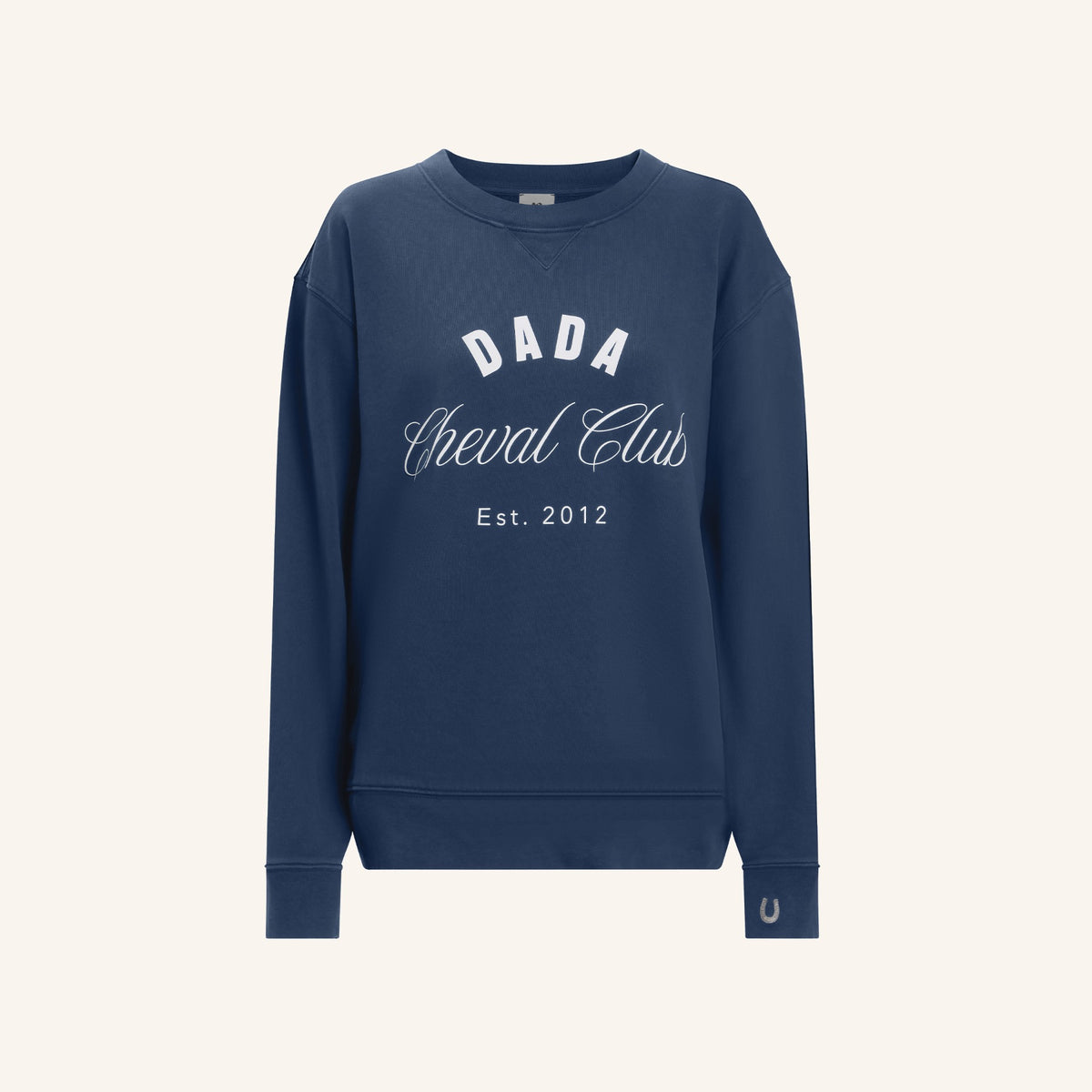Dada Sport Johnson Ladies Cheval Club Sweatshirt, Washed Baltic