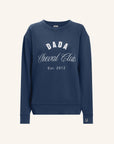 Dada Sport Johnson Ladies Cheval Club Sweatshirt, Washed Baltic