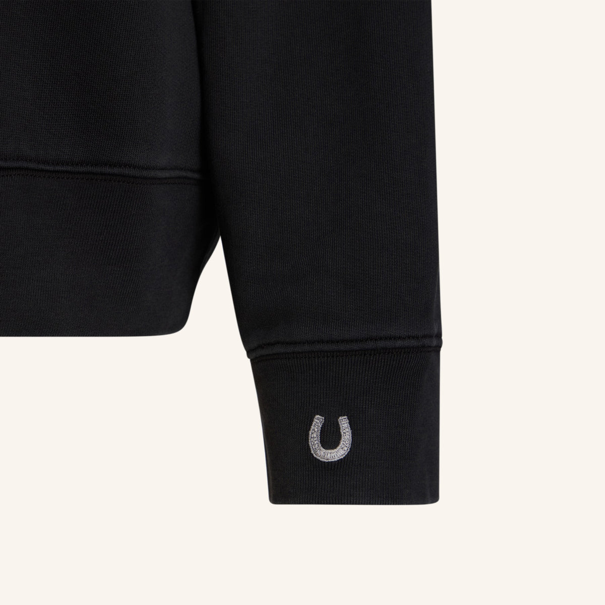 Dada Sport Johnson Ladies Cheval Club Sweatshirt, Washed Black