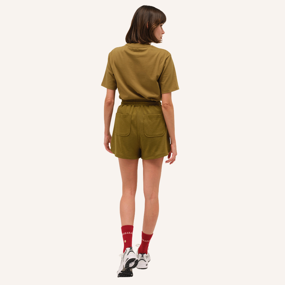 Dada Sport Oscar Ladies Sweat-shorts, Amber Gold