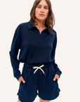 Dada Sport Oscar Ladies Sweat-shorts, Navy