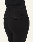 Dada Sport Sagaro Ladies Knee Grip Breeches, Black