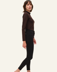 Dada Sport Sagaro Ladies Knee Grip Breeches, Black