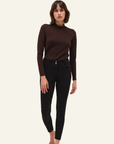 Dada Sport Sagaro Ladies Knee Grip Breeches, Black