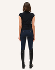 Dada Sport Totem MC Ladies Short Sleeve Training Shirt, Navy