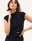 Dada Sport Totem MC Ladies Short Sleeve Training Shirt, Navy