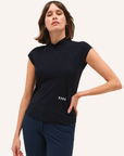 Dada Sport Totem MC Ladies Short Sleeve Training Shirt, Navy