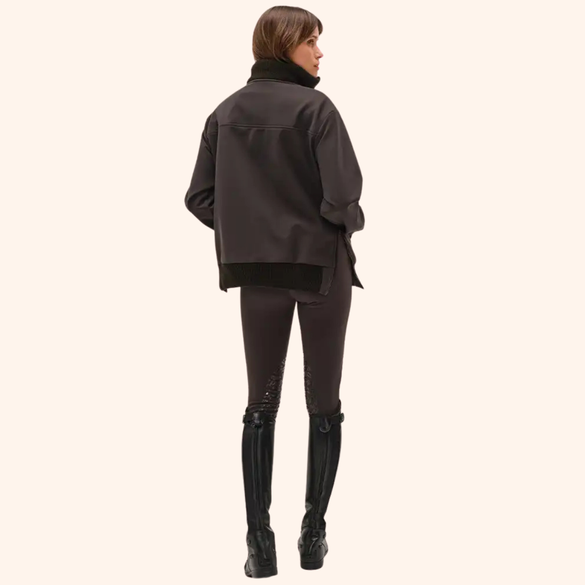 Dada Sport Urvoso Ladies Sweatshirt, Dark Brown