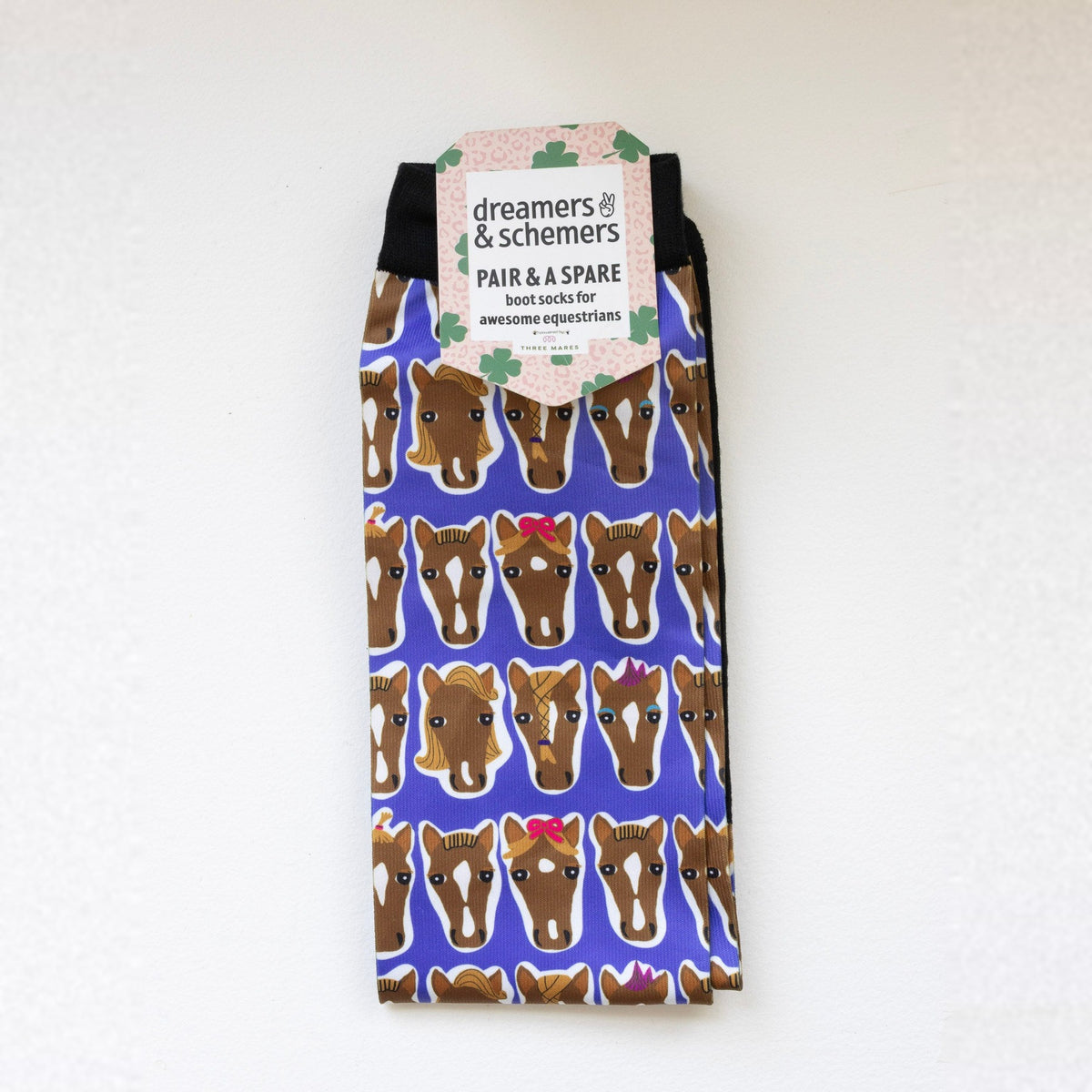 Dreamers &amp; Schemers Hairy Styles Pair &amp; A Spare Socks