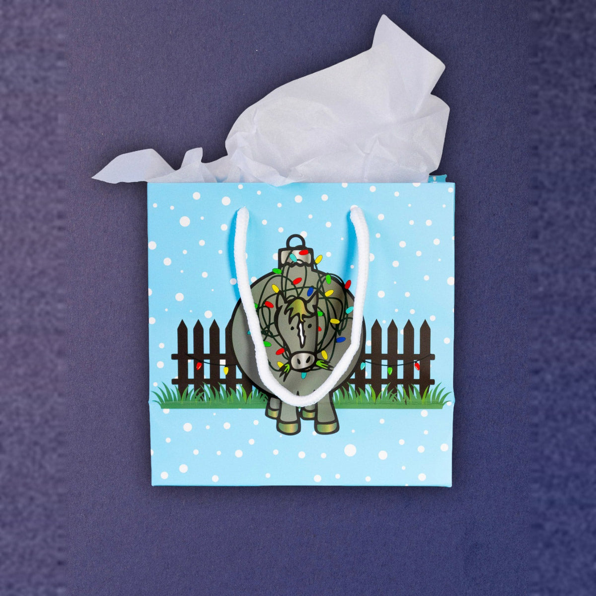 Dreamers &amp; Schemers Pasture Ornaments Gift Bag