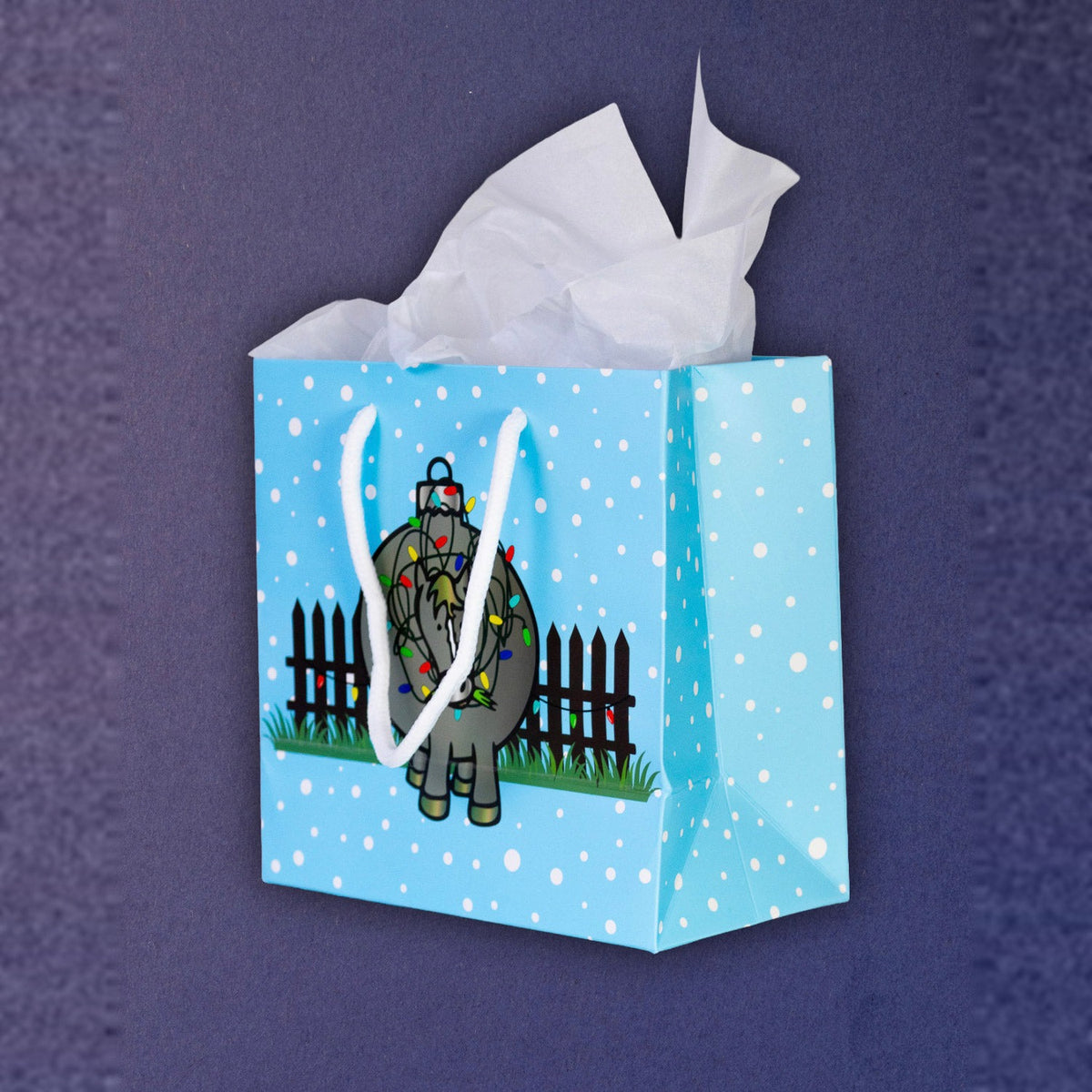 Dreamers &amp; Schemers Pasture Ornaments Gift Bag