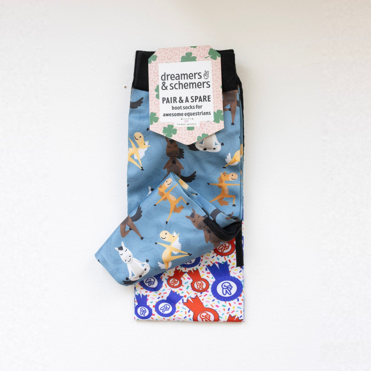 Dreamers &amp; Schemers Pony Pilates Pair &amp; A Spare Socks