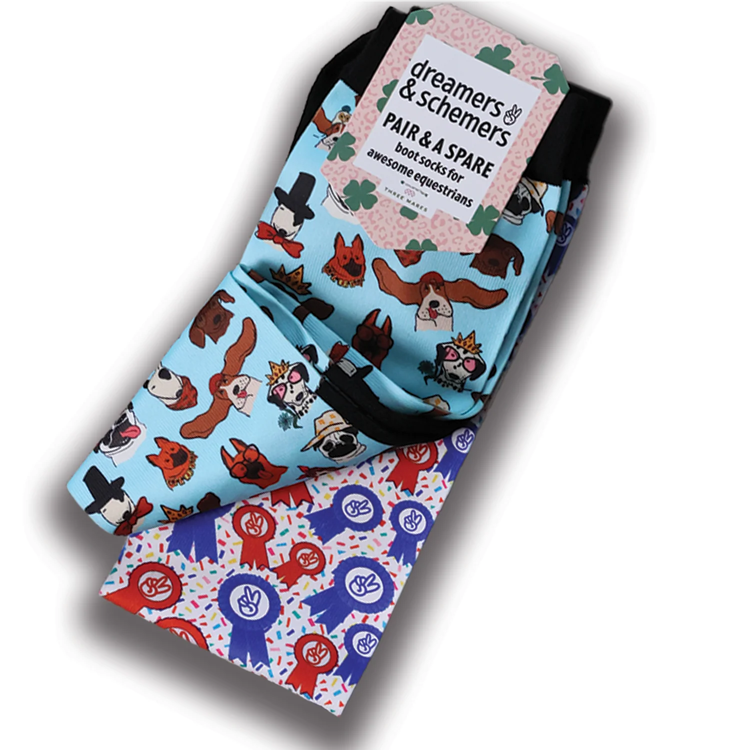 Dreamers &amp; Schemers Can I Pet That Dog Pair &amp; A Spare Socks