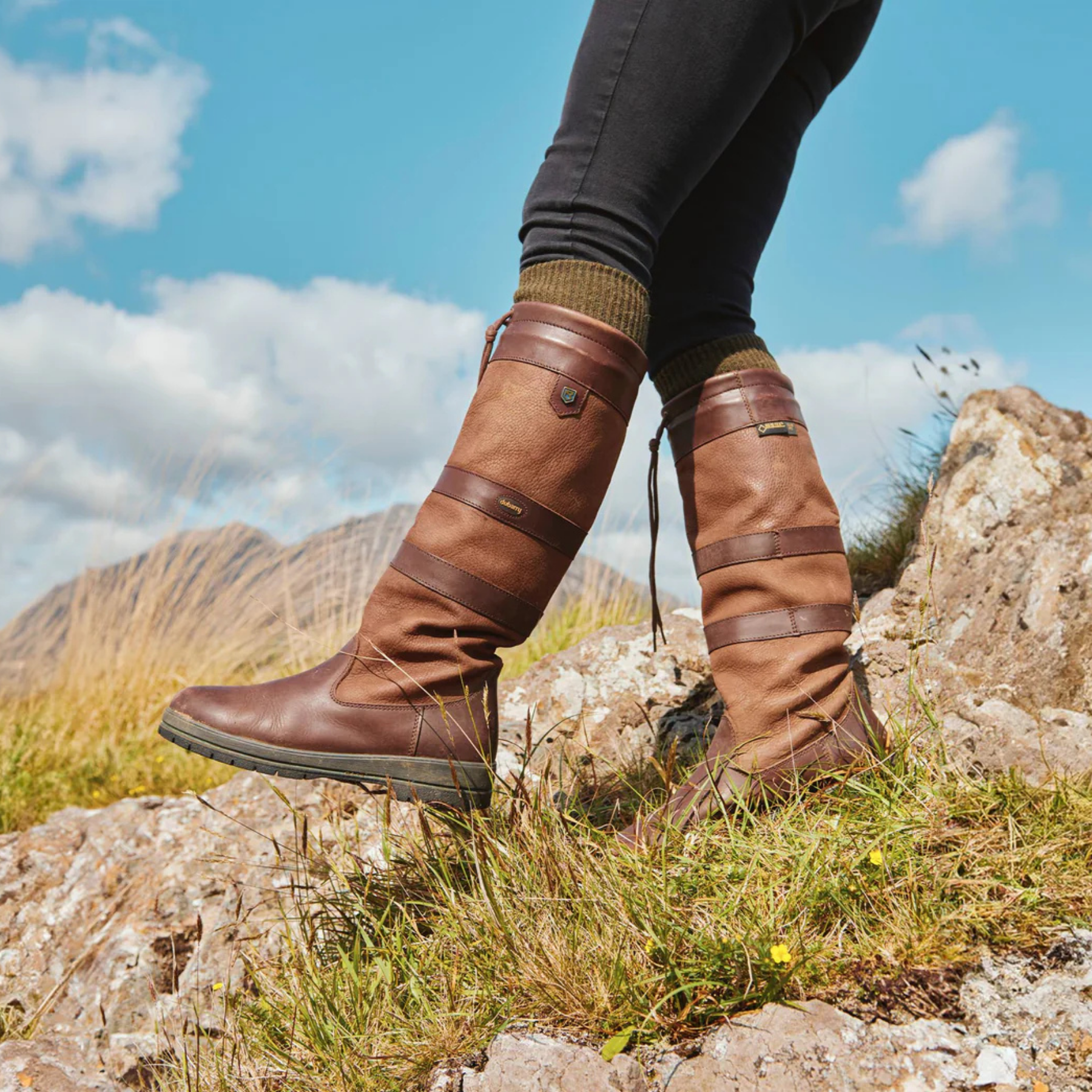 Dubarry Alpaca Socks, Olive