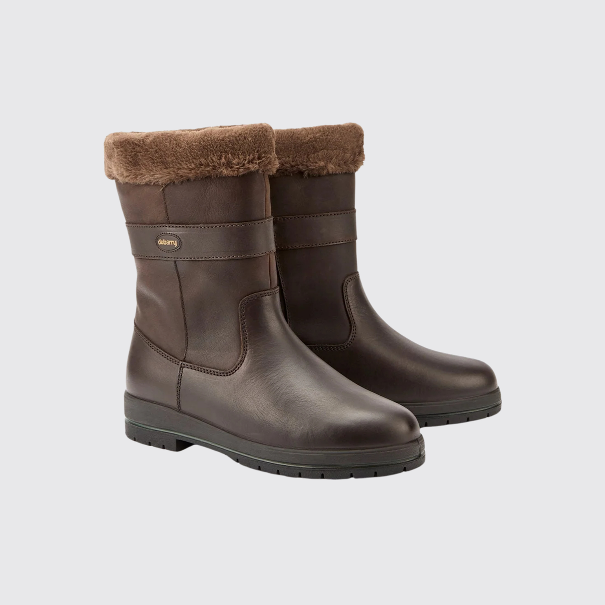 Dubarry Foxrock Ladies Mid-height Insulated Country Boot, Mocha