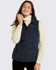 Dubarry of Ireland Kilcarey Women's Quilted Vest - Navy